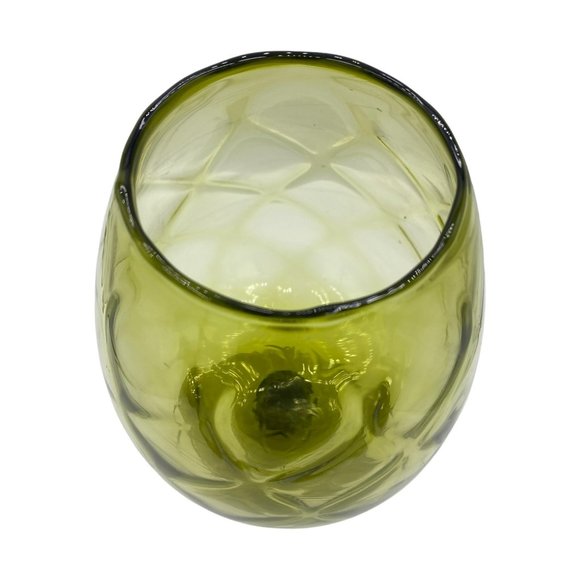 Vintage Accents Vintage Empoli Diamond Optic Mcm Avocado Green